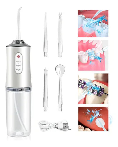 IRRIGADOR ORAL PORTÁTIL – LIMPIEZA DENTAL PROFESIONAL